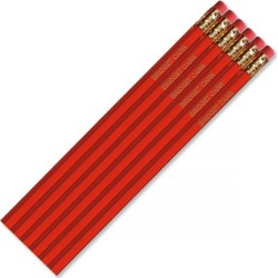 Red Personalized Pencils