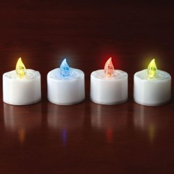 Flashing Color Changing Tea Lights