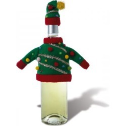 Ugly Sweater Knit Bottle Cover