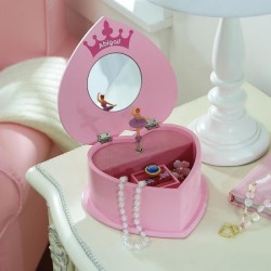 Wood Heart Music Box