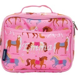 Personalized Horse with Saddle Lunch Bag