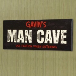 Man Cave Canvas Print