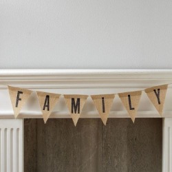 Family Pennant Banner