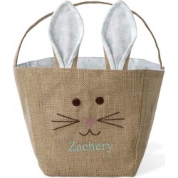 Jute Bunny Personalized Easter Basket