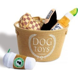 Dog Toy Bin by Harry Barker