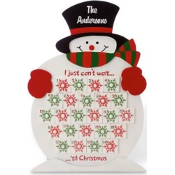 Snowman Advent Display