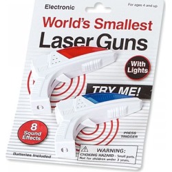 World's Smallest Laser Guns