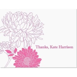 Flora Thank You Card
