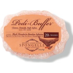 Black Mandarin Spongelle Pedi Buffer