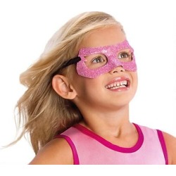 Supergirl Glitter Mask