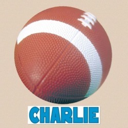 Wall Vinyl Football Name