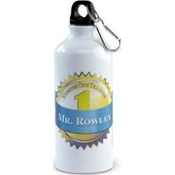 Teacher-Themed #1 Teacher Water Bottle