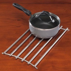 Satin Nickel Grande Trivet