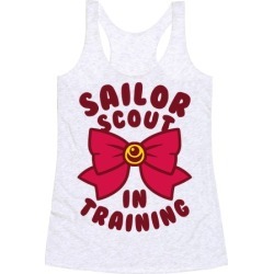 Sailor Scout In Training Racerback Tank from LookHUMAN