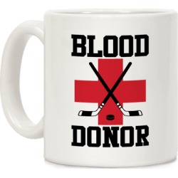 LookHUMAN Blood Donor 11OZ Coffee Mug found on Bargain Bro from LookHUMAN for USD $10.63