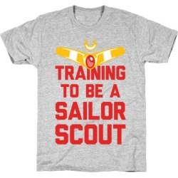 Training To Be A Sailor Scout T-Shirt from LookHUMAN