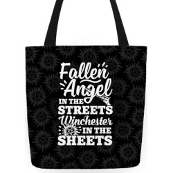 Fallen Angel In The Streets Winchester In The Streets Tote Bag from LookHUMAN
