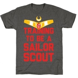 Training To Be A Sailor Scout T-Shirt from LookHUMAN