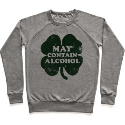 buy  May Contain Alcohol Pullover from LookHUMAN cheap online