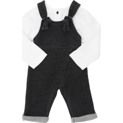 Cotton Overalls & Jersey T-shirt