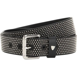 35mm Studded Leather Belt