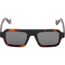 Square Havana Acetate Sunglasses