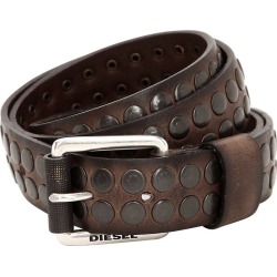 35mm Studded Leather Belt