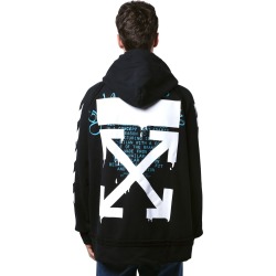 Print Dripping Paint Sweatshirt Hoodie