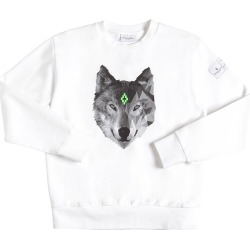 Wolf Printed Cotton Sweatshirt