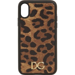 Leopard Print Leather Iphone Xr Case