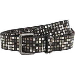 35mm Studded Leather Belt