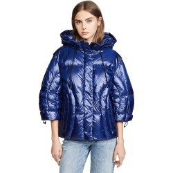 Add Down Oversized Hooded Down Jacket