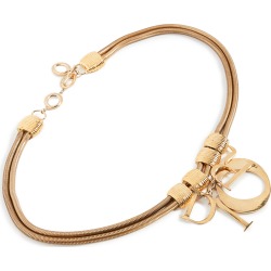 What Goes Around Comes Around Dior Gold Metal 2 Chain Belt