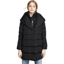 Add Down Hooded Down Coat