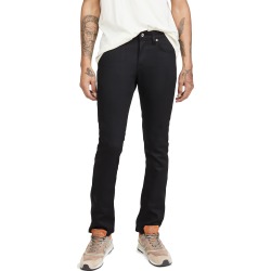 Naked & Famous Skinny Guy in Black Wash