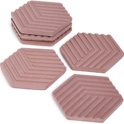 Areaware Table Tile Concrete Coasters