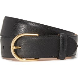W.Kleinberg Pebbled Leather Basic Belt