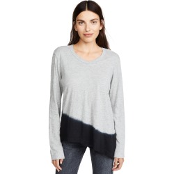 Wilt Shrunken Slant Hem Tipped Tee