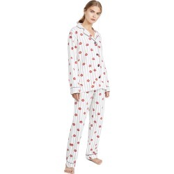 PJ Salvage Kiss Me Goodnight Flannel PJ Set
