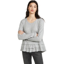 Wilt Double Tier Mock Hem Tee