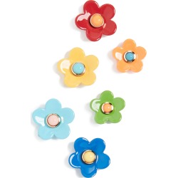Roxanne Assoulin Flower Power Set of Stud Earrings