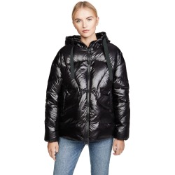 Add Down Oversized Hooded Down Jacket