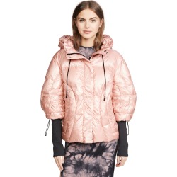 Add Down Oversized Hooded Down Jacket