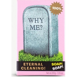 Seletti Wears Toiletpaper Why Me? tombstone soap Seletti Wears Toiletpaper Why Me? tombstone soap