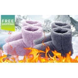 $25 for Electric Heated Slippers for Women (a $68.99 Value)