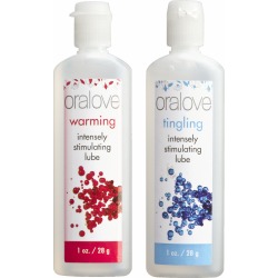 Oralove Delicious Duo Flavored Lube - Warming & Tingling