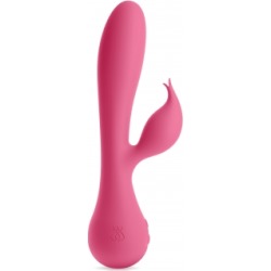 Jimmyjane Glo Rabbit Heating Vibe Waterproof - Pink