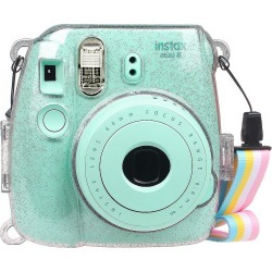 Fintie Fujifilm Instax Mini 9 Mini 8 Mini 8+ Camera Clear Case - Crystal Hard PVC Protective Case Cover, (Camera not included)