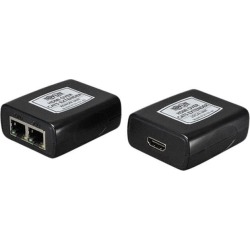 Tripp Lite HDMI over Dual Cat5 / Cat6 Extender, Transmitter and Receiver for Video and Audio 1920x1200 1080p at 60Hz (HDMI M/F)(B125-101-60)