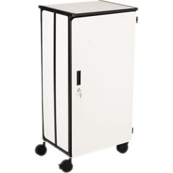 B-27540 Mobile Laptop Charging Station, 23-5/8w x 19-1/4d x 50-7/8h, White